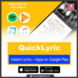 QuickLyric Instant Lyrics – Apps on Google Play